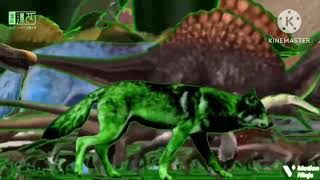 Huuge dinosaur stampede
