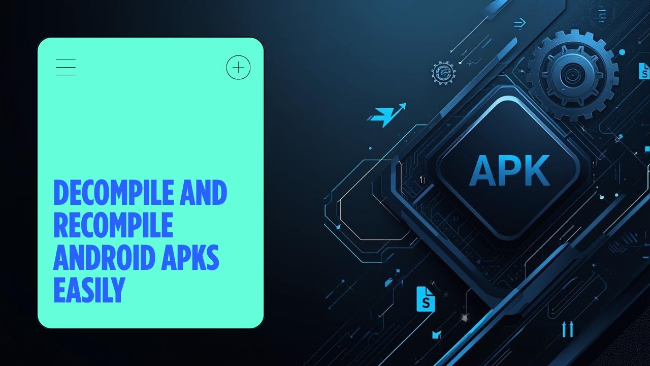 How To Decompile & Recompile Any APK - YouTube