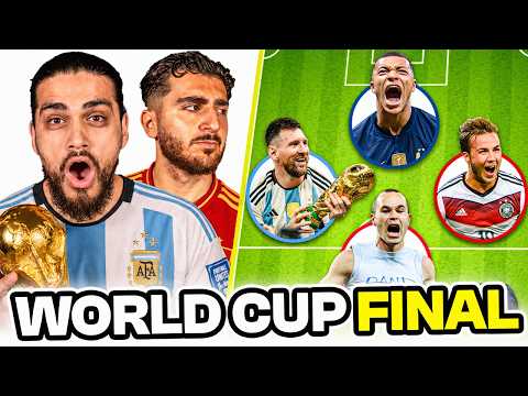 Fans build the ULTIMATE World Cup final COMBINED XI