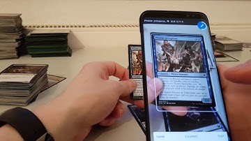First MTG Card Scanner to recognise set and card language!