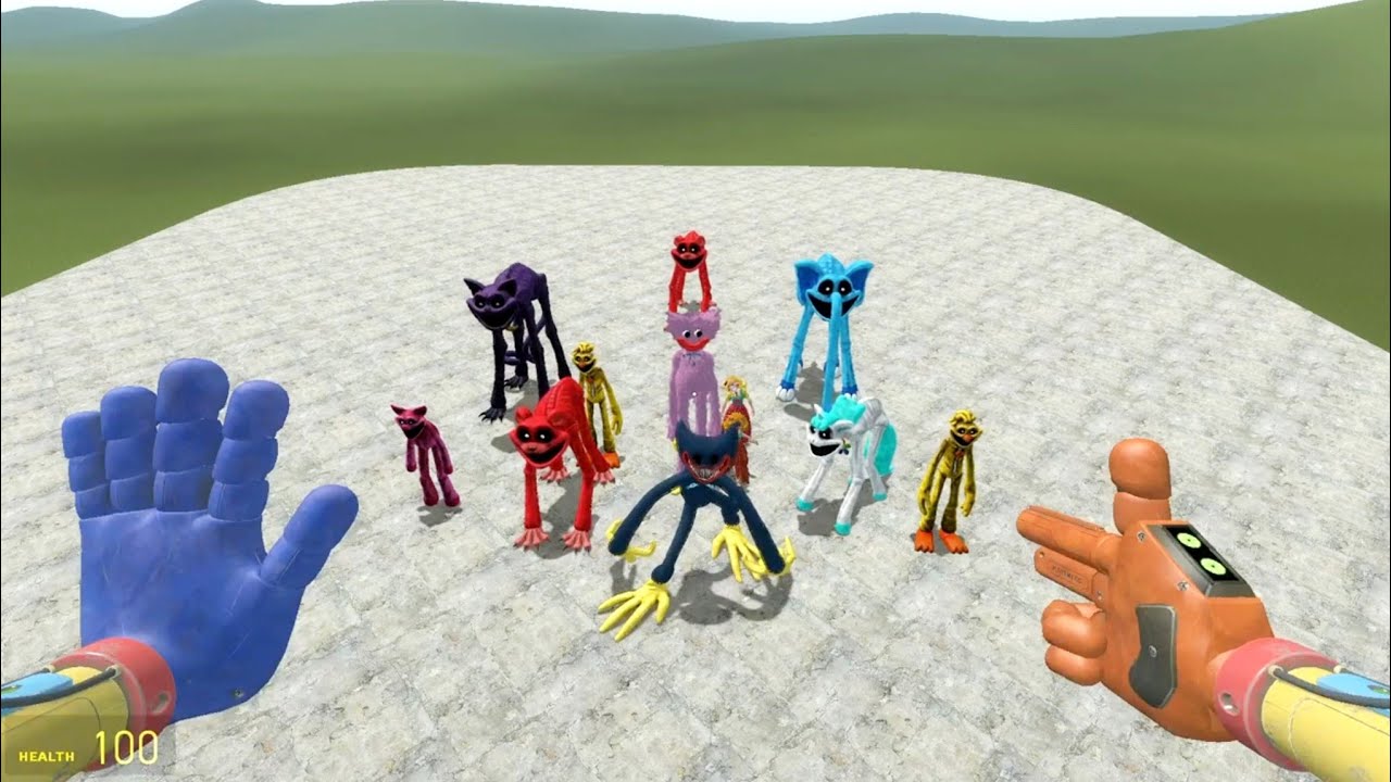 Trying to Survive Huggy Wuggy in Garry’s Mod.EP 1 