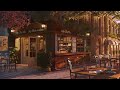 Street Cafe Ambience | Soft Jazz Instrumental Music to Work, Study, Sleep | Spring Vibes