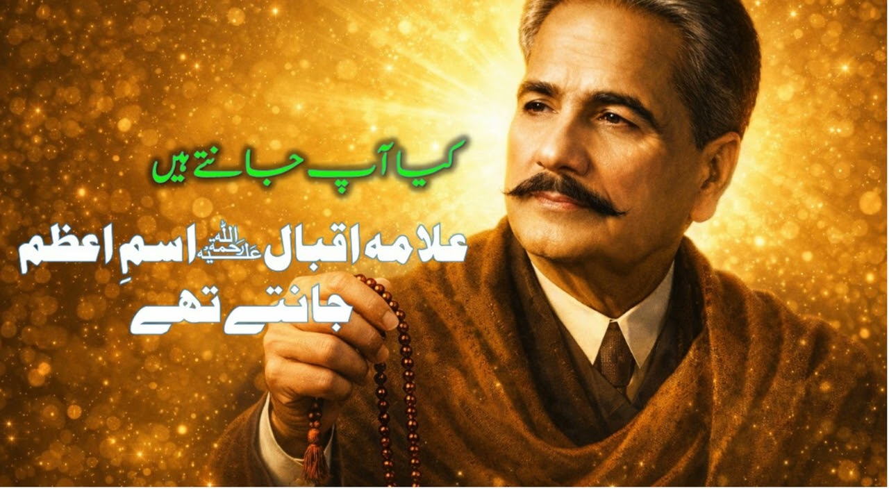 119. Allama Iqbal Ism e Azam Jantay Thay | Ism e Azam Kiya Hai?