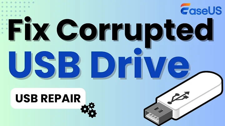 How to Fix Corrupted USB Drive in 3 Ways [USB Recovery Included]