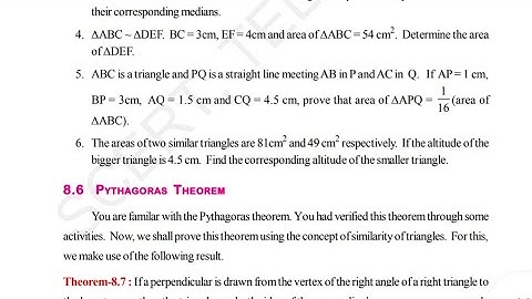 #similar triangles  class 10 exercise 8.3 4th question#similartriangles