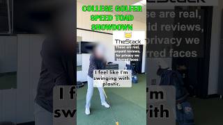 Famous College Golfer! The Stack System vs Speed Toad Review #golf #golfswing Net Worth