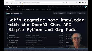 Use ChatGPT API to create Knowledge Base articles in Org Mode!