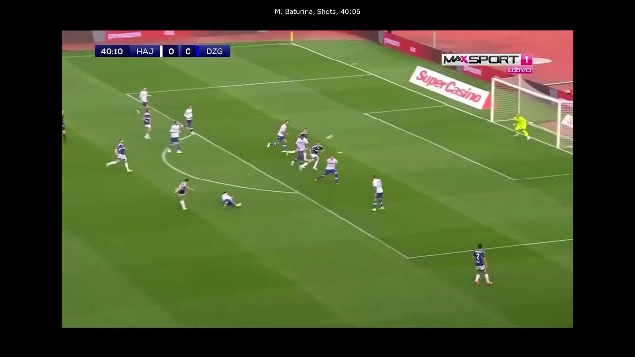 Martin Baturina Hajduk Split vs Dinamo Zagreb 20230430 Match Highlight Every Touch YouTube