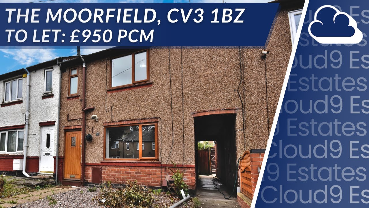 Virtual Tour The Moorfield Coventry CV3 3 Bedroom House to Rent YouTube