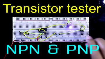 Transistor tester circuit