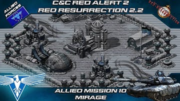 C&C YR Red Resurrection 2.2 - Allied Mission 10, Mirage [Red Alert 2]