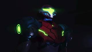 Metroid Dread Literally Samus Aran in an elevator