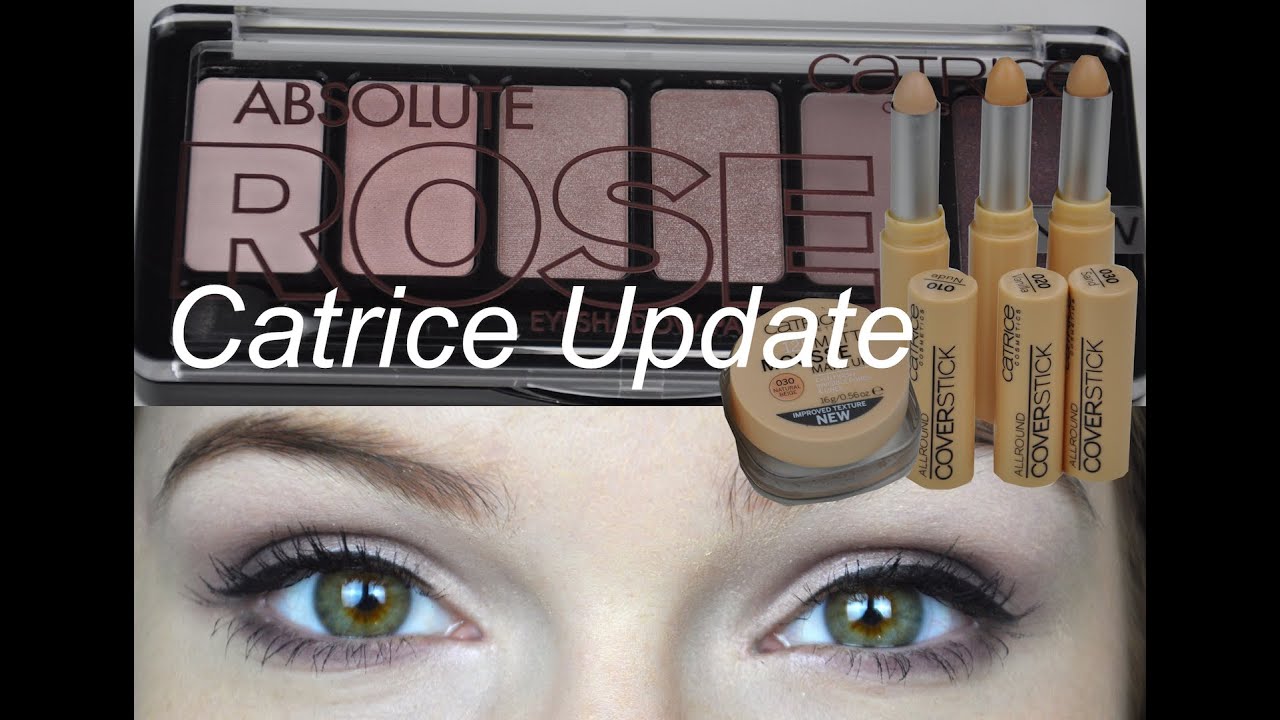 Catrice Neues Sortiment 2015 Absolute Rose Und Face Produkte Tutorial Youtube