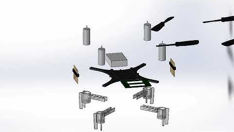 3D animation of  Mechanical CAD models on Solidworks | Tractor | Quadcopter | Paper Cutting Machine