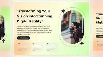 🚀 Landing Page UI Design in Figma – Hero Section Only | Figma Tutorial #1