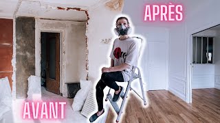 RÉNOVATION EXTRÊME : L'incroyable transformation des petites chambres  Avant/Après Timelapse