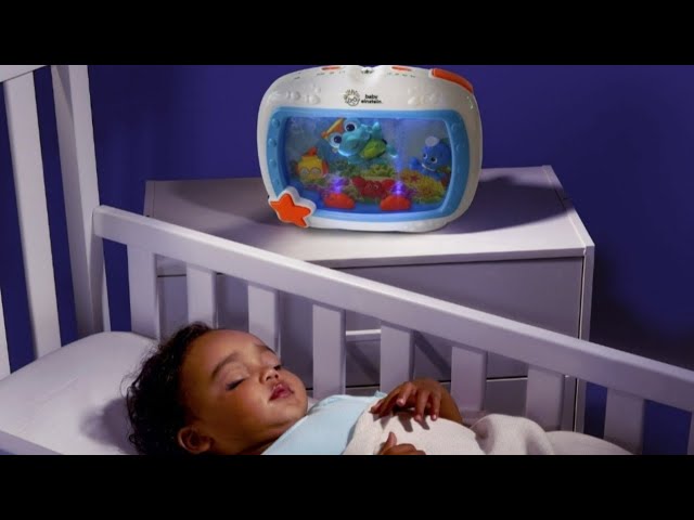 Baby Einstein Sea Dreams Soother Musical Crib Toy and Sound Machine 