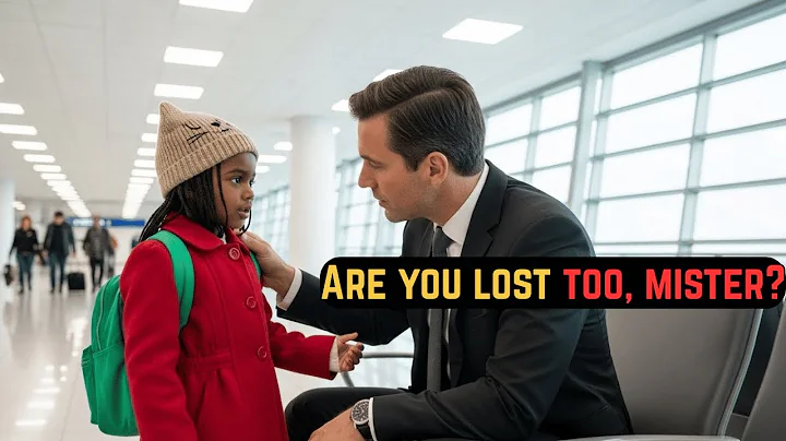 “Are you lost too, mister?” Asked the Little Girl to the Lonely Billionaire CEO at the Airport—What