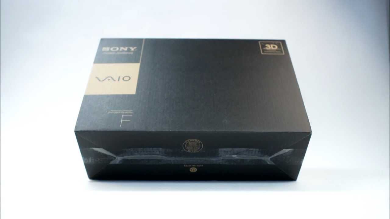 Sony VAIO F Series Unboxing - First Look! vaio update