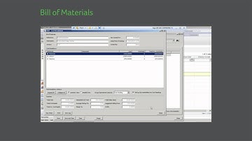 Sage 200 - Bill of Materials