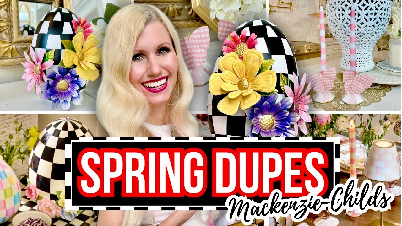 I DUPED *MACKENZIE-CHILDS* SPRING DECOR & SAVED HUNDREDS! You Won’t BELIEVE The PRICES!