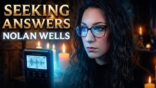 He Spoke to Us! Nolan Wells Spirit Box Part 1: The First Reveal ✨🙏 #nolanwells #spiritbox #truecrime