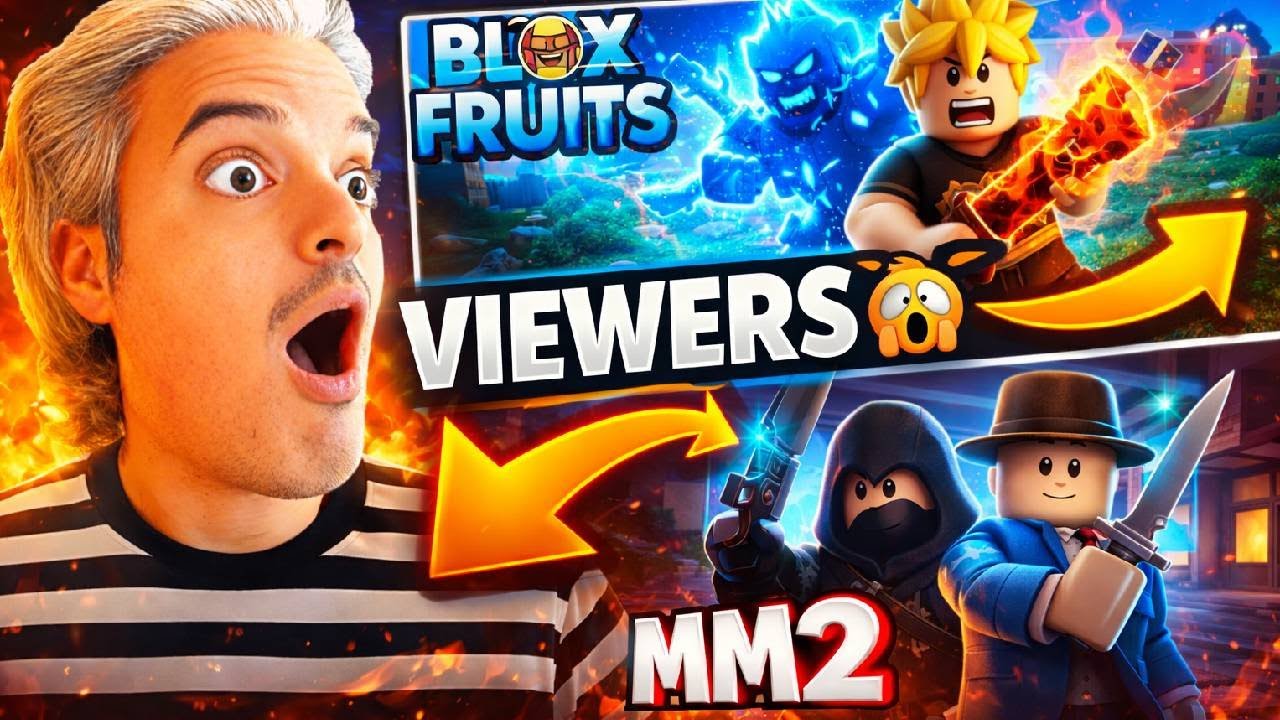 Blox Fruits ➜ MM2 Chaos LIVE 🔥 | Roblox Afternoon Stream