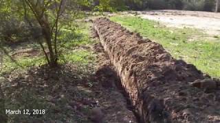 Trenching Water Lines with the Yanmar SA424 TLB Compact Tractor Backhoe ocCXvoQiXi4
