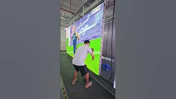 Did Ronaldo shoot? #ledwall #leddisplay #ledscreen #ledmodule #eagerled