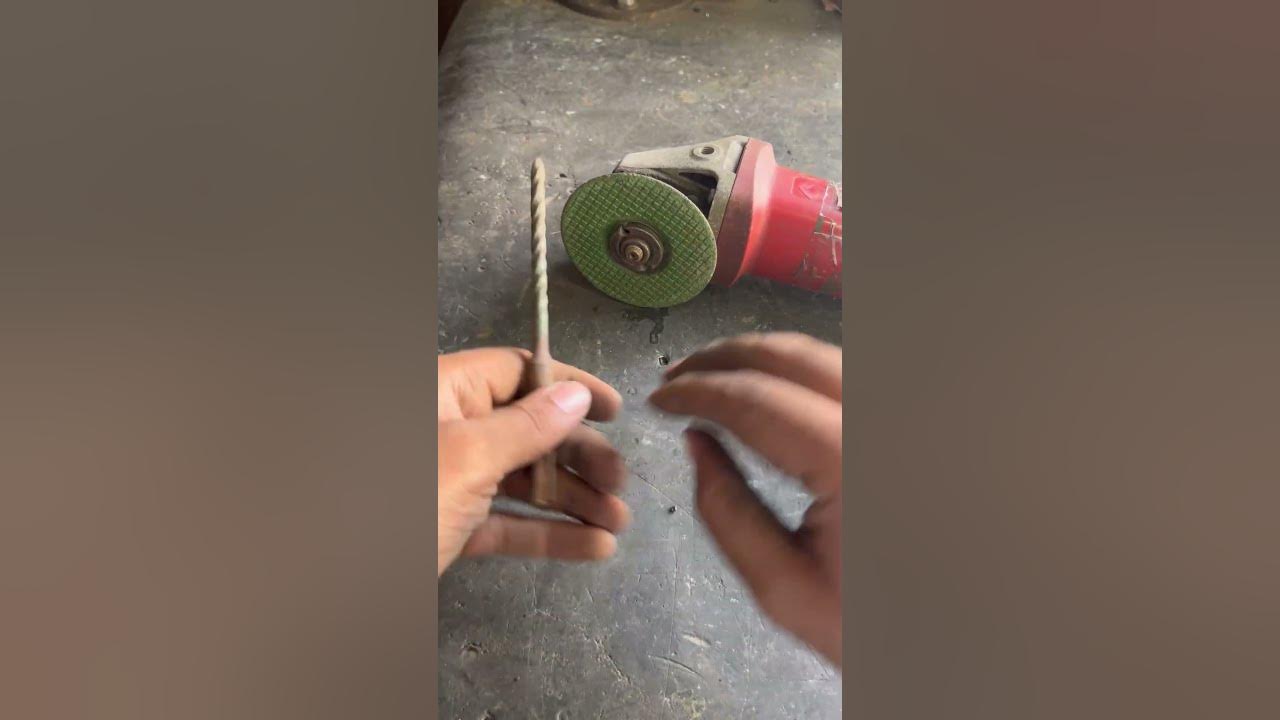how to loose angle grinder nut Stuck Nut Ken repair grinder 