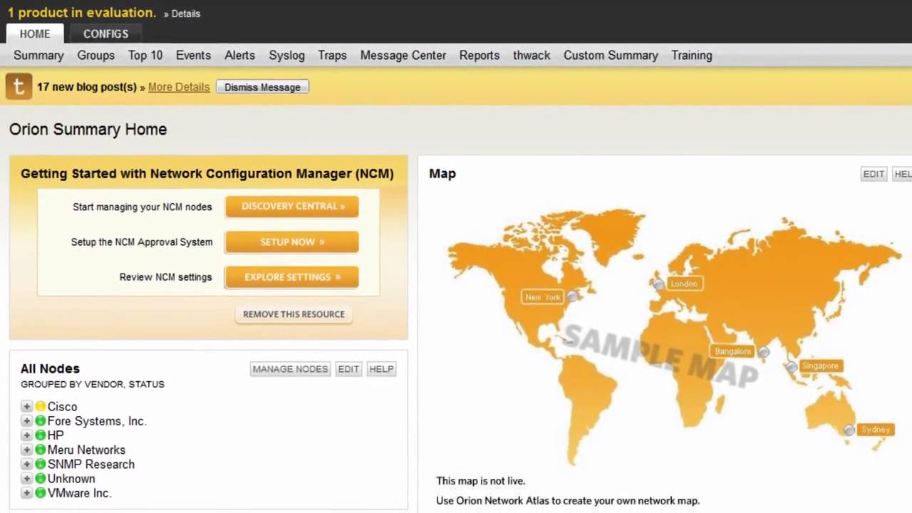 solarwinds license manager