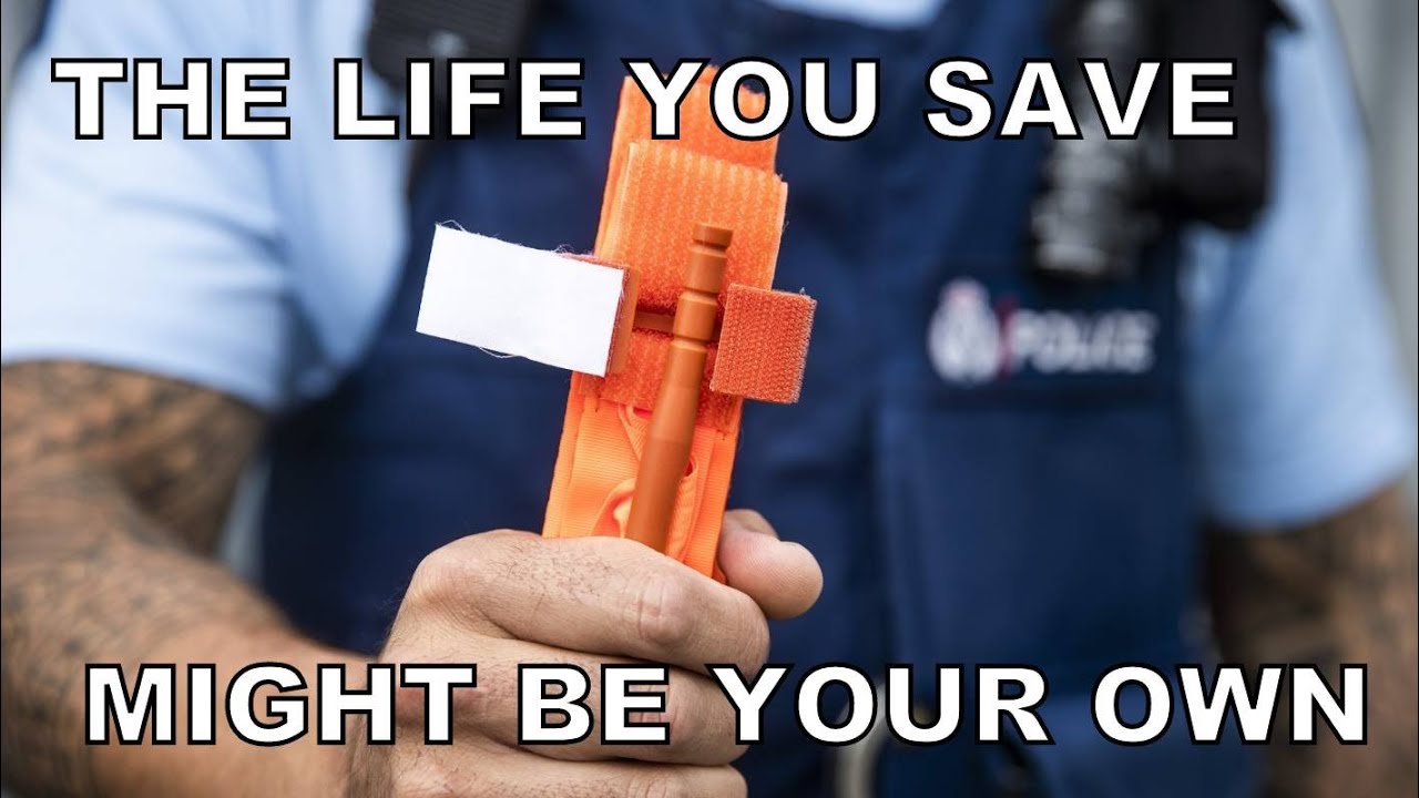 Tourniquets save lives. So, y'know, don't leak out, especially not all