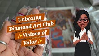 Unboxing Diamond Art Club ✨️ Visions of Valor ✨️ - YouTube