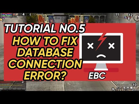 NO.5 RAN TUTORIAL | HOW TO FIX DATABASE CONNECTION ERROR? | RAN ONLINE