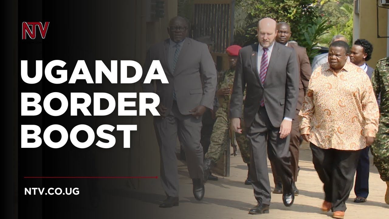 US donates equipment to Uganda to boost border security and migration control