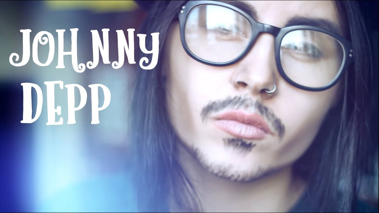 JOHNNY DEPP | makeup transformation | +кавер на укулеле | by Jane Red