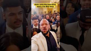 Black history month at the White House with president Trump