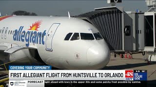 Huntsville takes flight: Allegiant Air launches new Orlando service