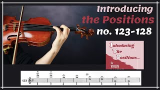 [Introducing the Positions for violin] no. 123-128