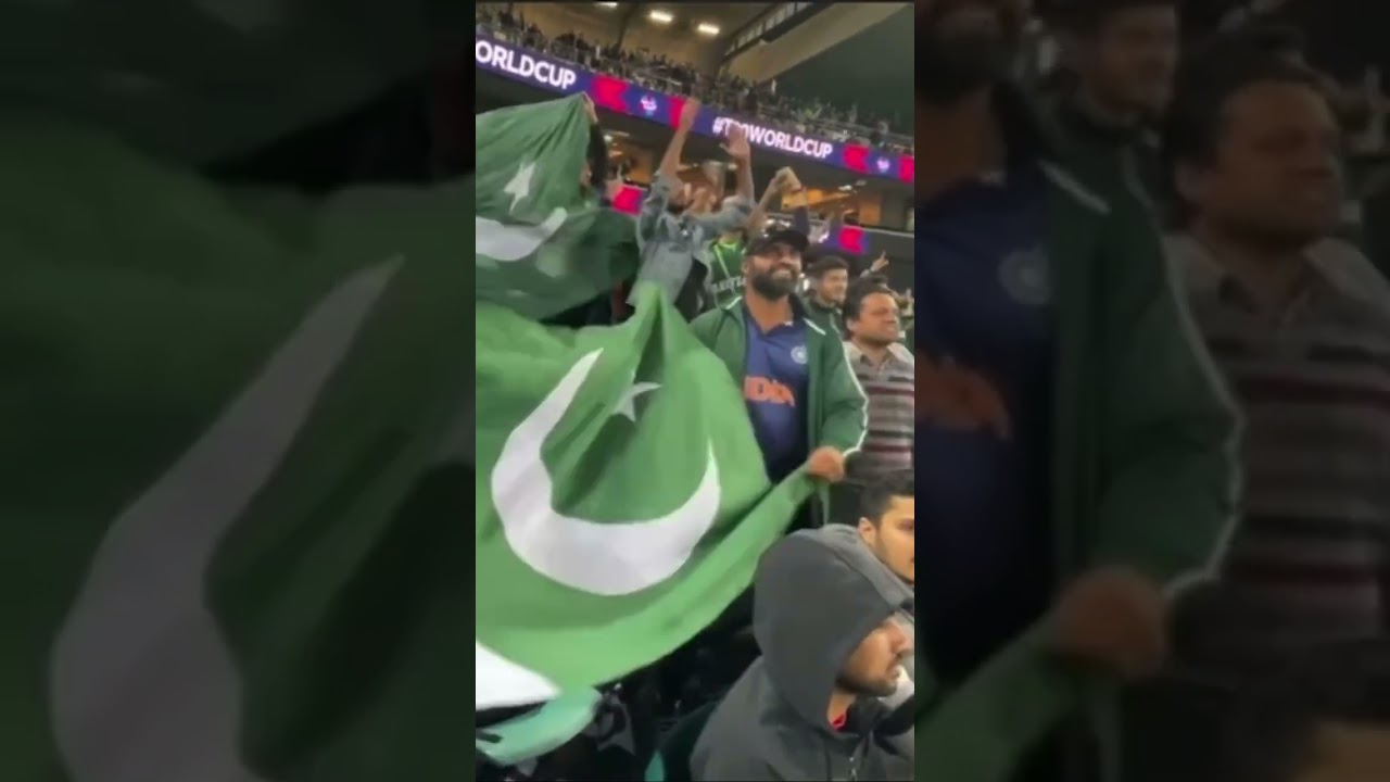 Indian Fan is supporting Pakistan against South Africa ❤️.