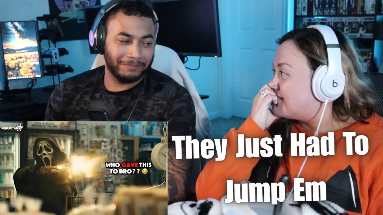 OtakuCouple реагирует на SCREAM 6: «Не настоящий чувак» 😭 (Zephfire)