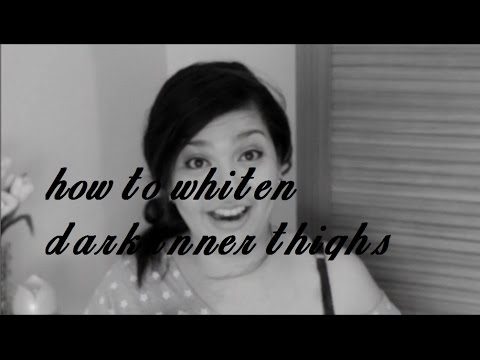 How to whiten dark inner thighs / quick tip - YouTube