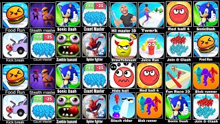 Zombie’s tsunami & spider fighter 3D Draw To Smash Juice run Sonic Dash Gameplay  screenshot 5