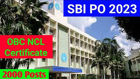 SBI PO 2023 OBC NCL Certificate | How to get OBC Category certificate for SBI PO 2023 #sbipo
