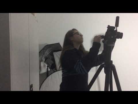 Split Lighting Studio Set Up