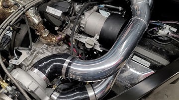 A view of the Force Turbo System Installed on a Can-Am Defender Limited
