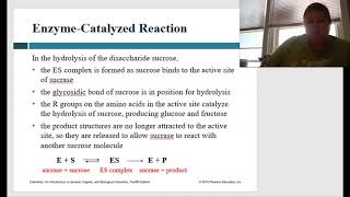 Baker Biochemistry CHM 2310 Module 10 Chapter 16 Enzymes
