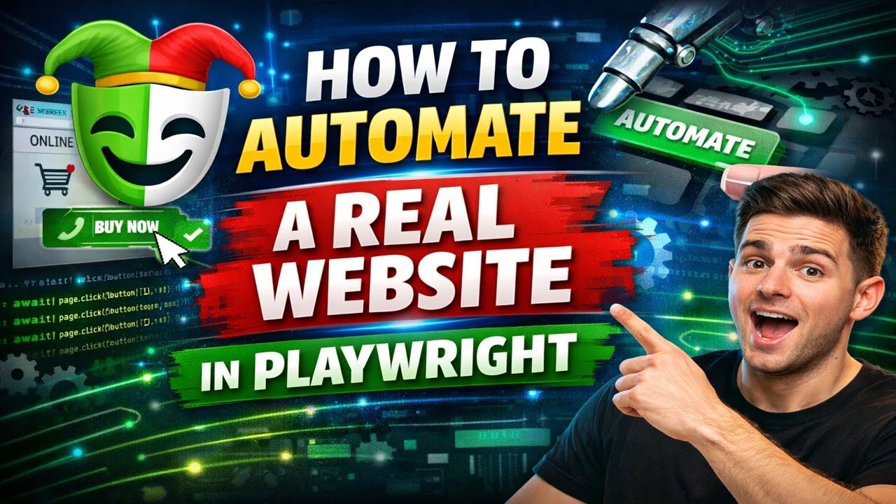 Playwright Automation Tutorial | Test a Real Website 