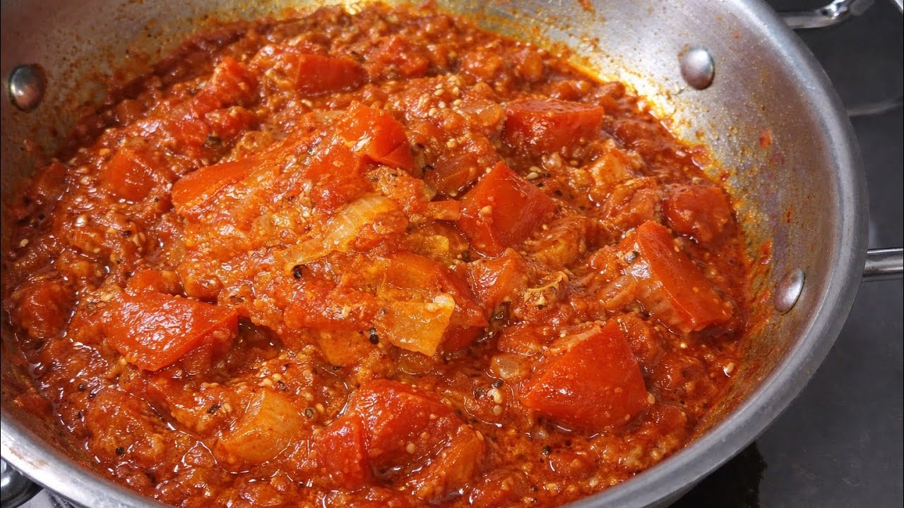 ఎప్పుడూ చేసేలా కాకుండా టమాటో కూర నిఈ విధంగా చేయండ4 ముద్దులు ఎక్కువగా తింటారు# Tomato curry in Telugu