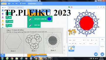 Lập Trình Scratch VẼ HÌNH PLEIKU 2023 | VDD SHOA
